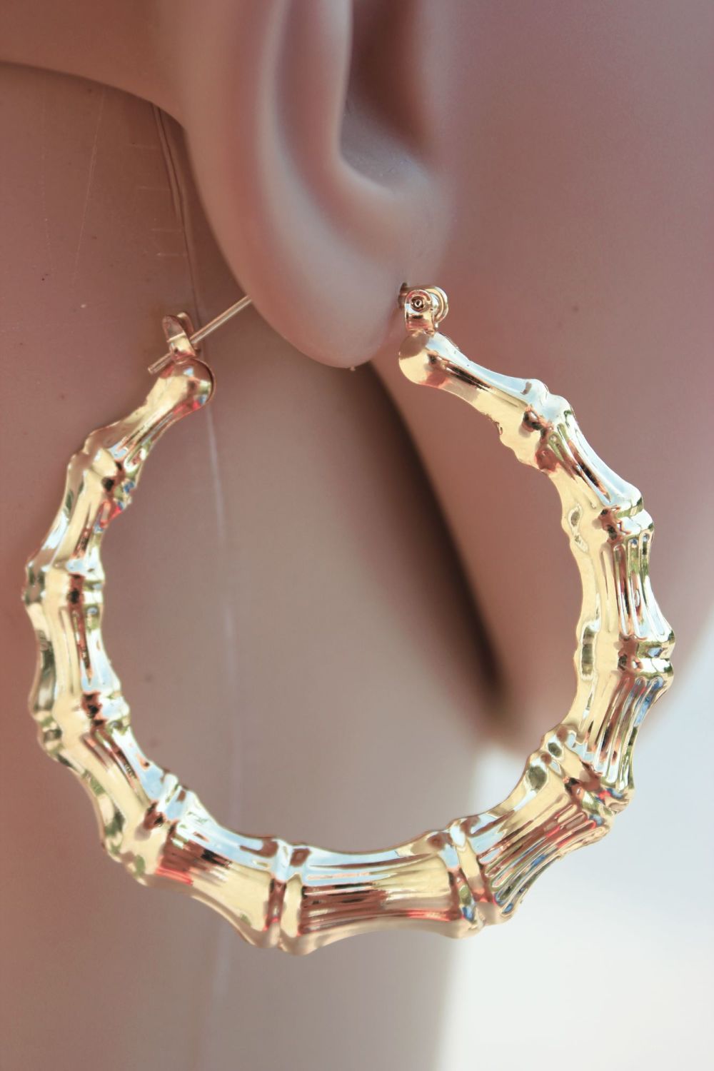 Gold Fashion Old School Earrings 