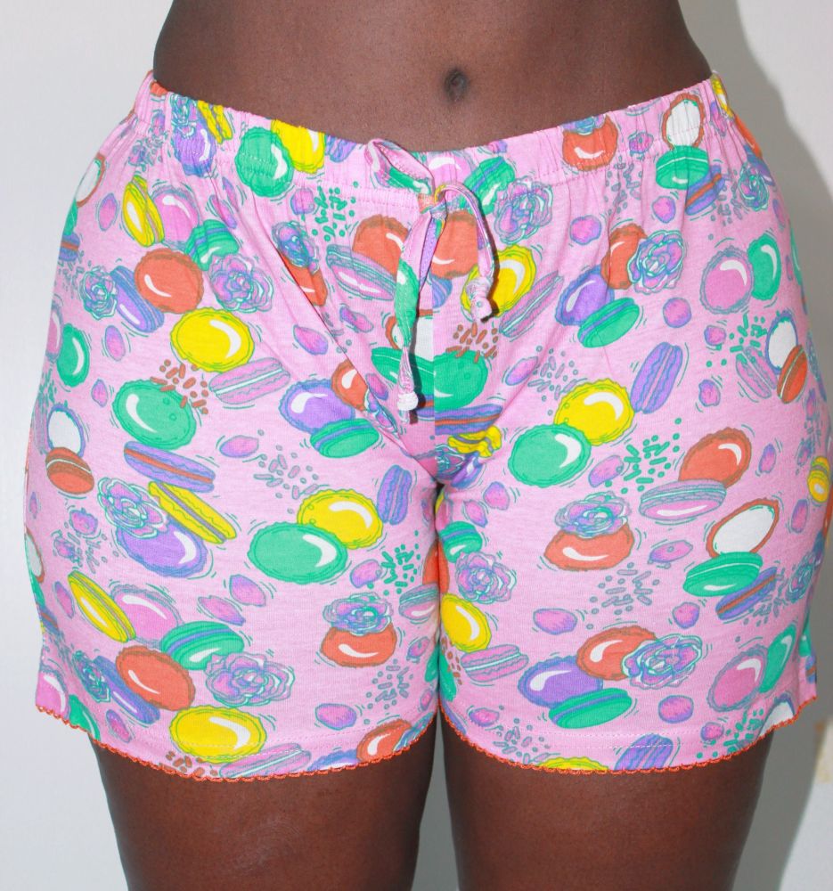 #01 Juniors Pajama Shorts|Size: L