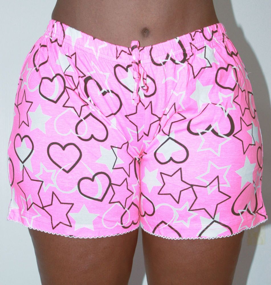 #03 Juniors Pajama Shorts|Size: L