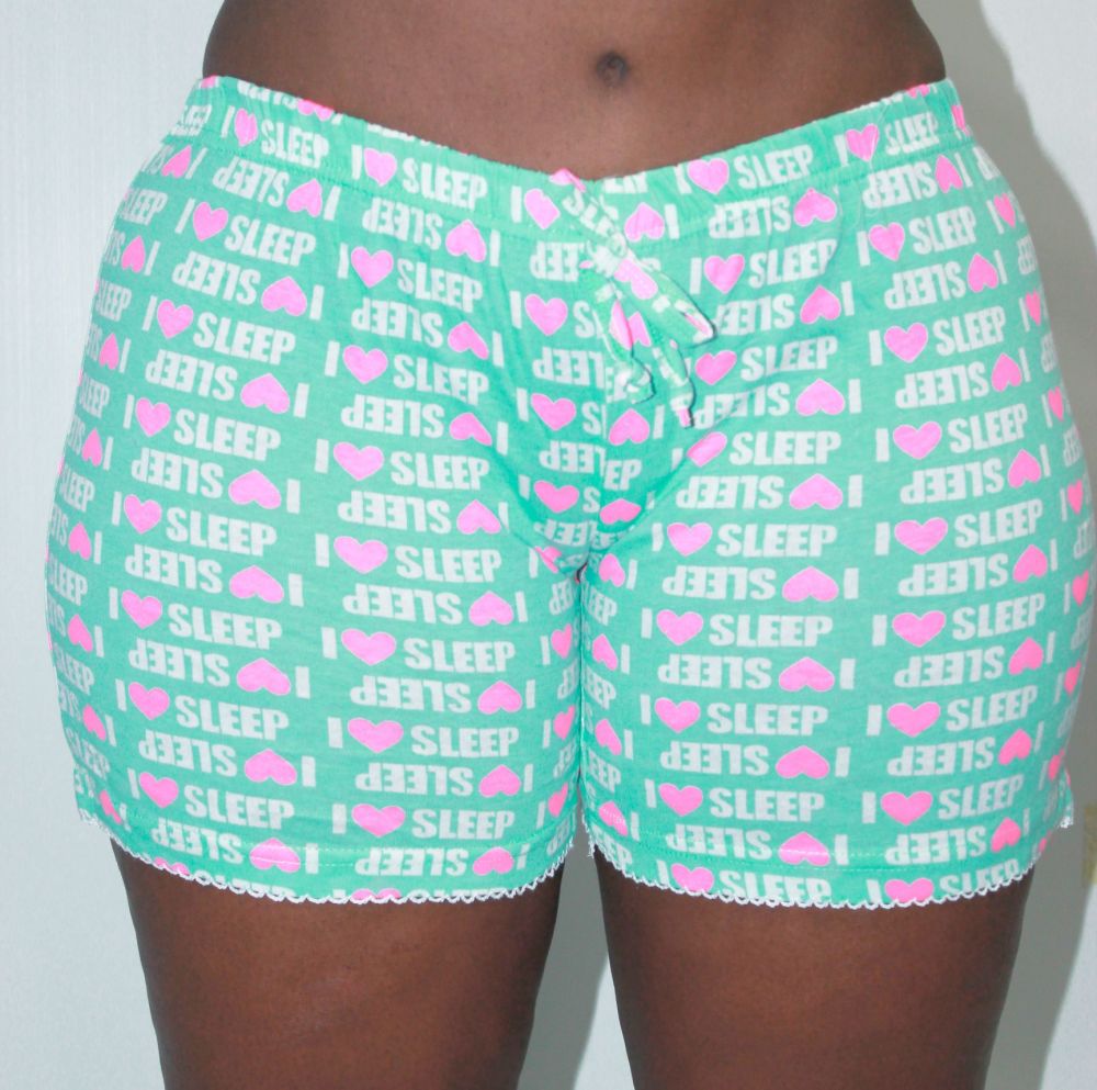 #07 Juniors Pajama Shorts|Size: S