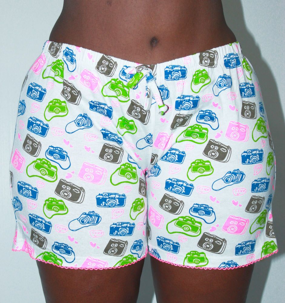 #09 Juniors Pajama Shorts|Size: L
