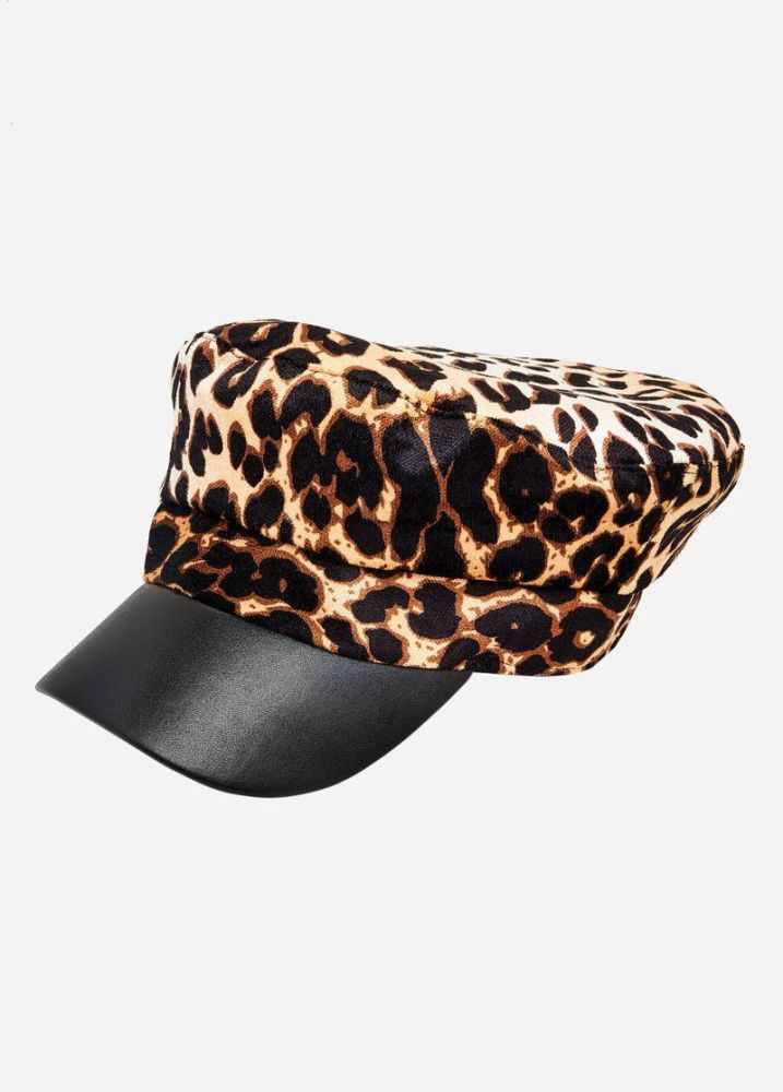 Leopard Print Hat 