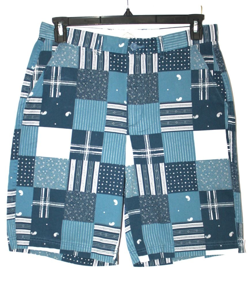 Patchwork Chino Shorts|Size: 32 