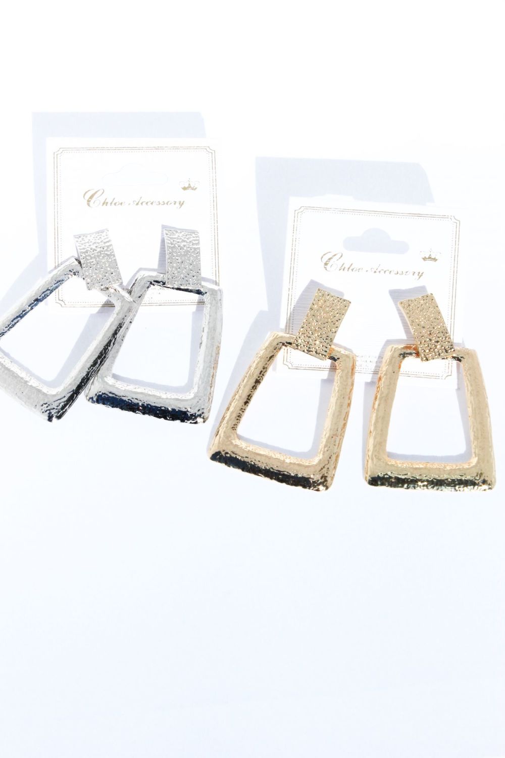 Drop Earrings Available in Gold And Silver