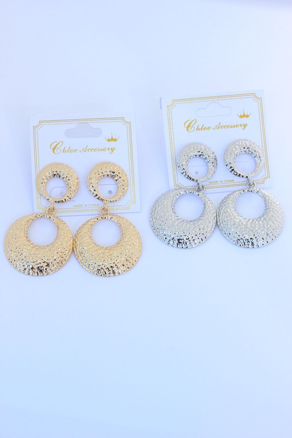 Fashion Solid Drop Earrings 