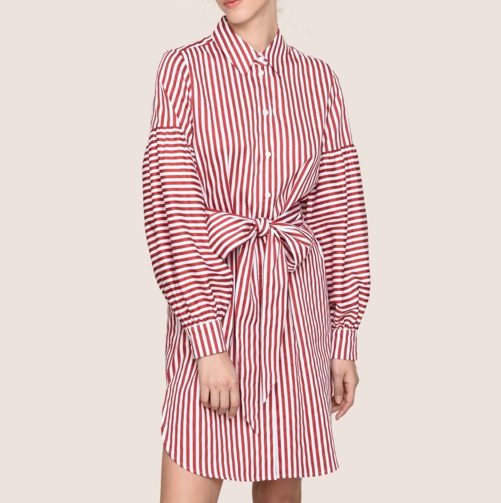 A001|Armani Exchange Shirt Dress|Size: 4/S