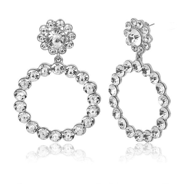 Rhinestone/Crystal Statement Earrings 