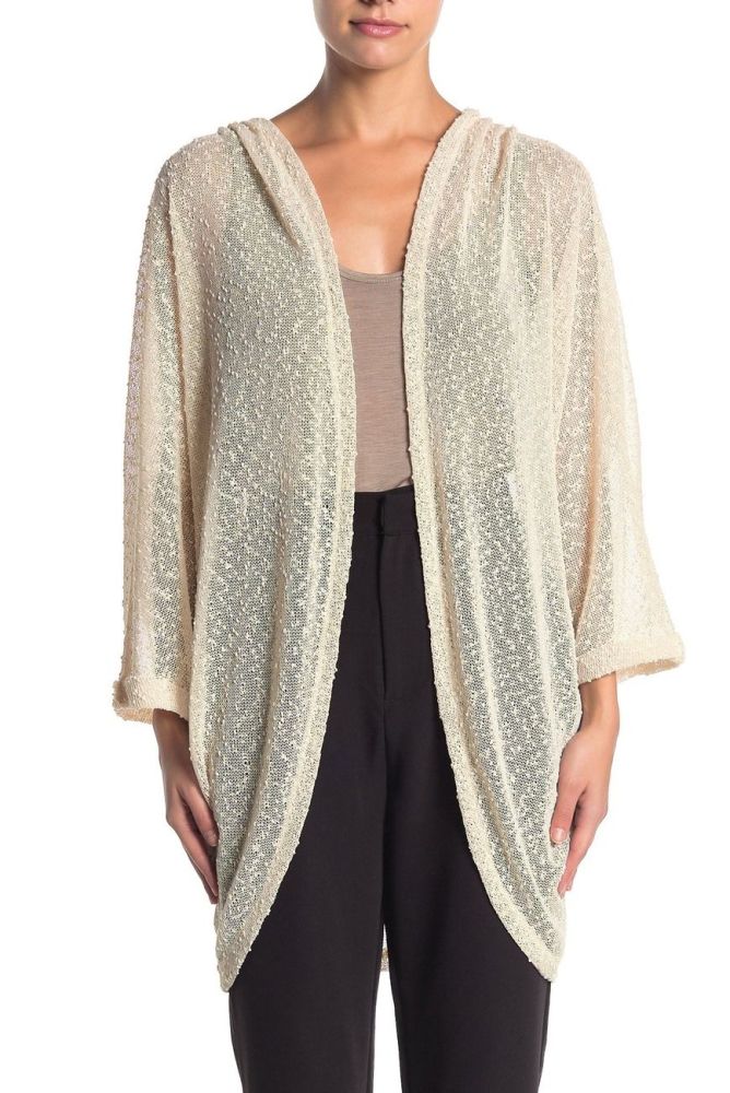 Nubby Knit Cocoon Cardigan|Size: O/S
