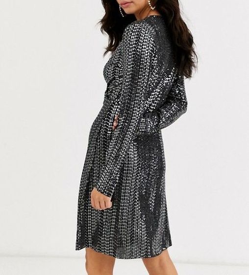 glitter skater dress uk