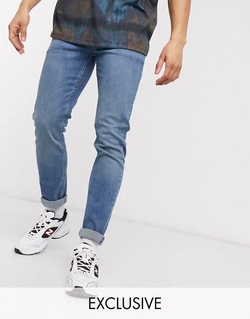 Stretch Denim Skinny fit Jeans|Size: W36 L30