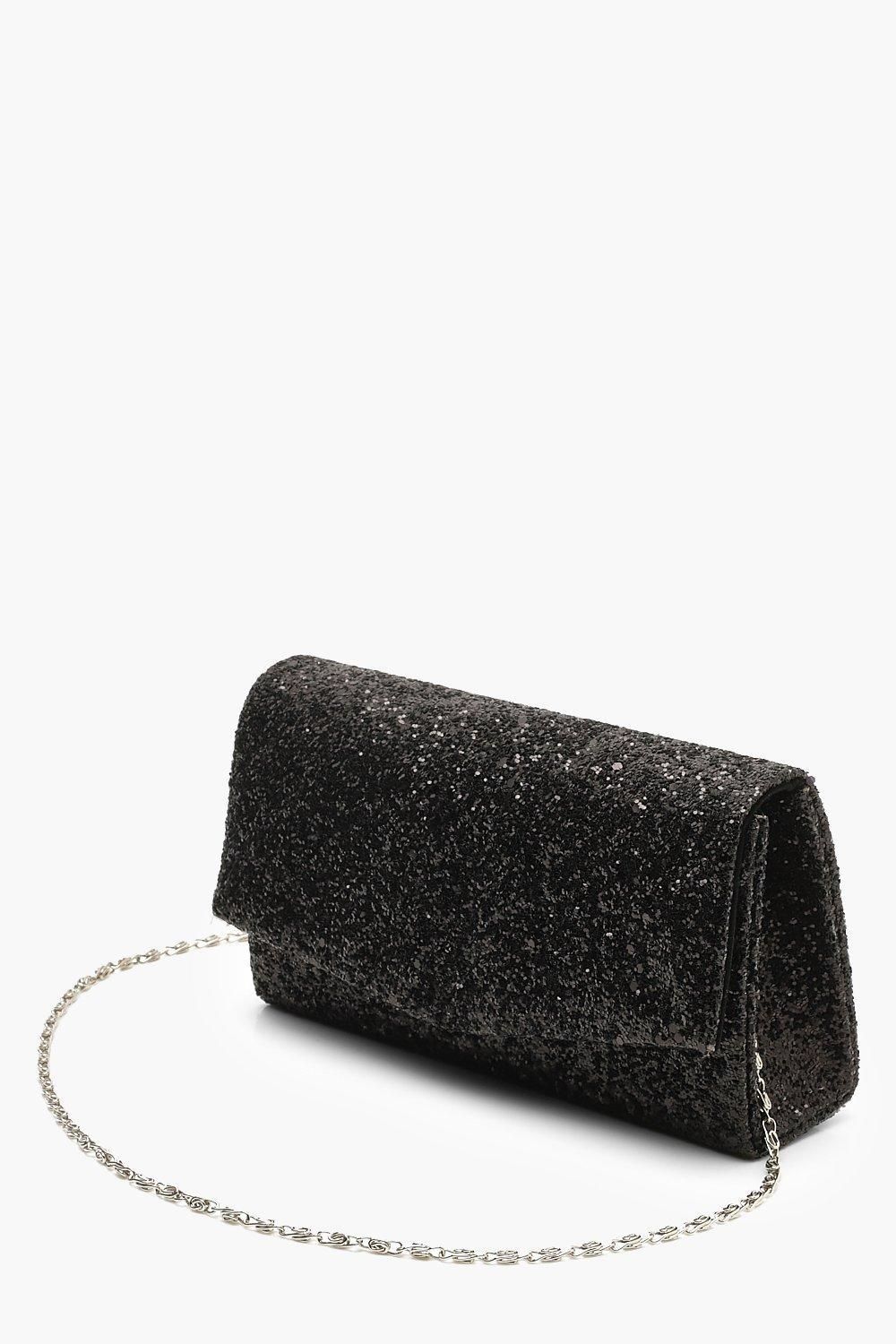 Glitter Envelope Clutch Bag 