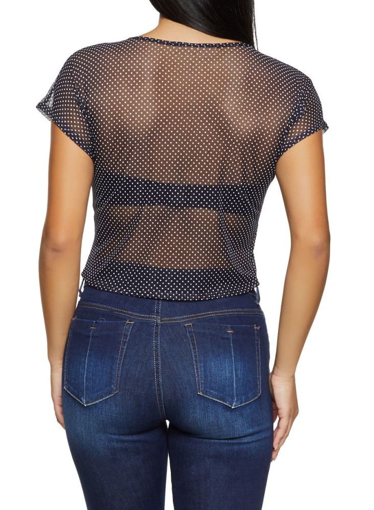 Buy 2 for $25 Graphic Printed Crop Top Size: M
