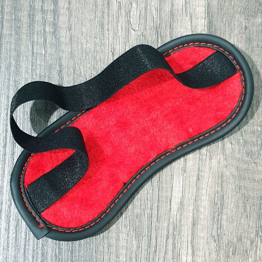 Lights Out Sexy Black/Red Trim Blindfold