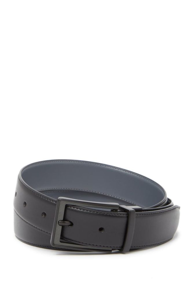 Original Penguin Black Leather Belt |Size: 38