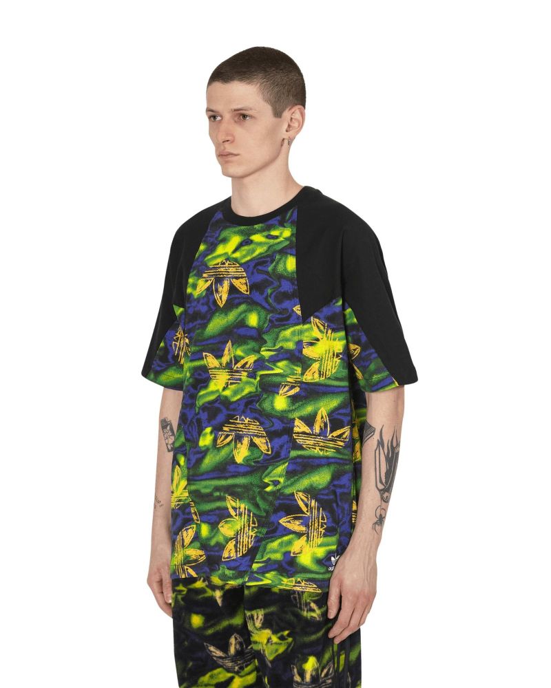Adidas Big Trefoil Blocked Printed T-Shirt Size: M