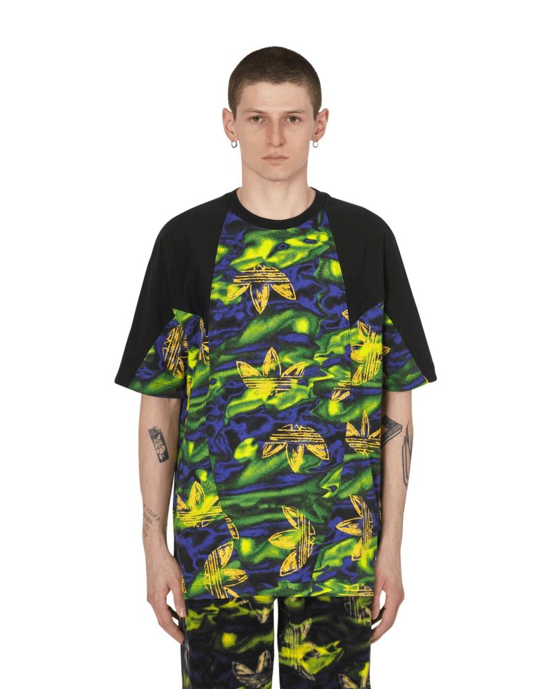 Adidas Big Trefoil Blocked Printed T-Shirt Size: M