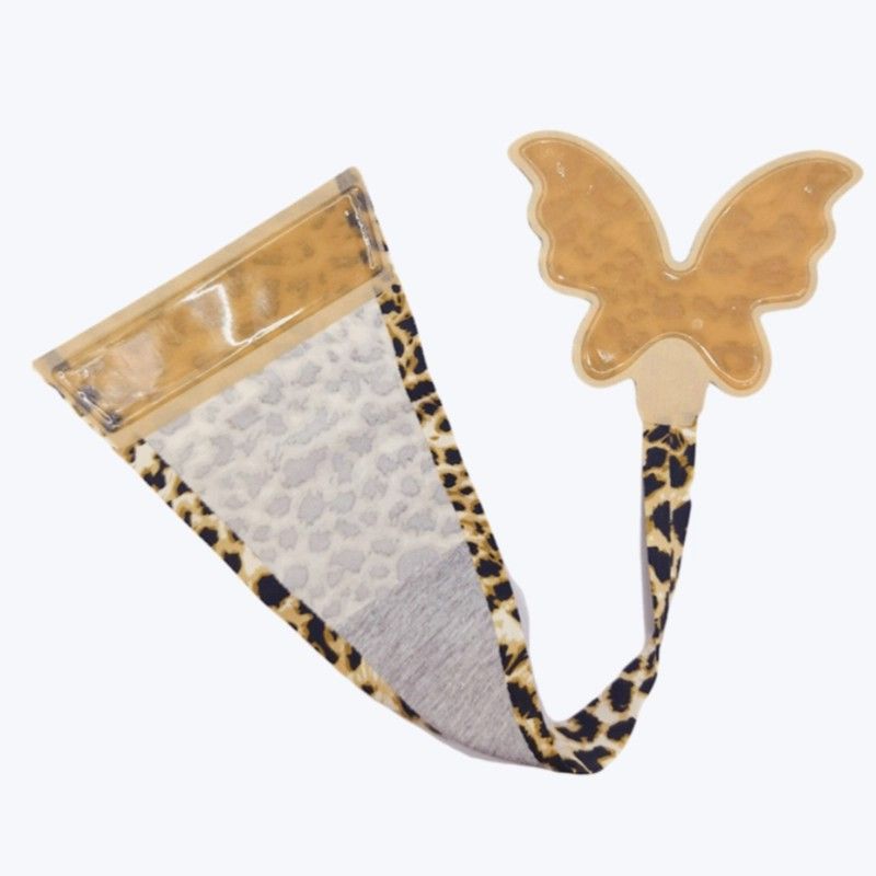 Leopard Print Butterfly No-Line Classic Strapless Panty 