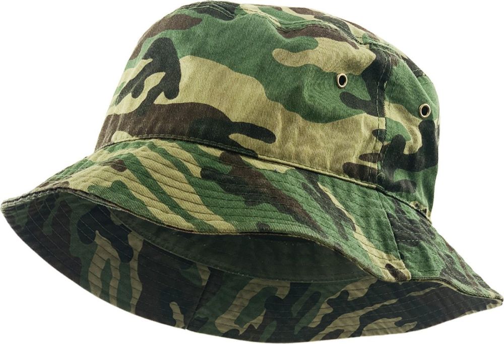 Camo Bucket Hat Size: S/M