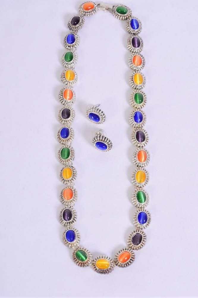  Multi Color Necklace Sets