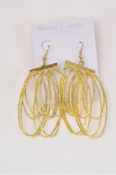 Gold Dangle Fashion Earrings