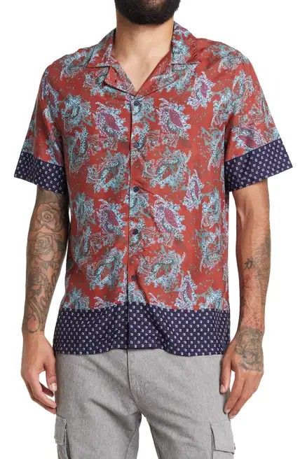 The Wright Printed Shirt By Native Youth Size: L
