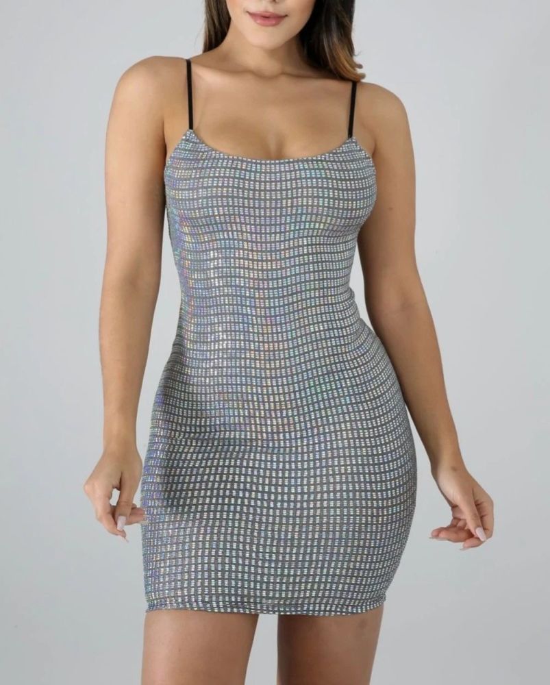 Party Starter Mini Dress #B091 Size: M