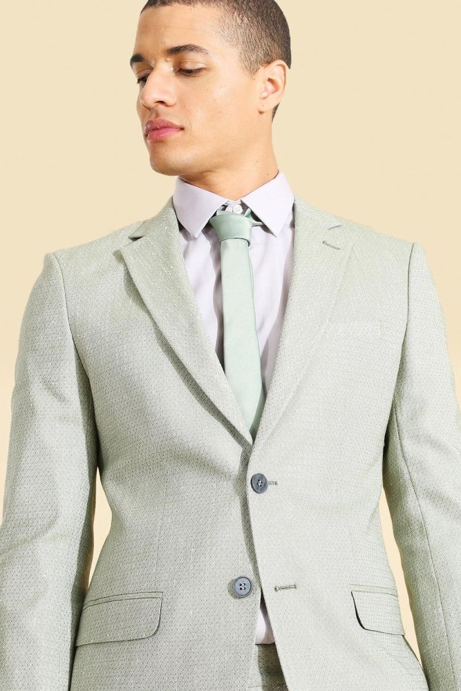  Mint Super Skinny Suit Jacket Size: 44/XL