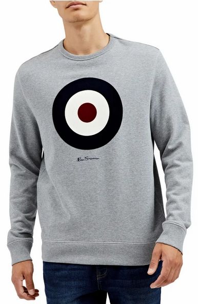 Ben Sherman Target Crew Neck Henley Sweatshirt Size: M