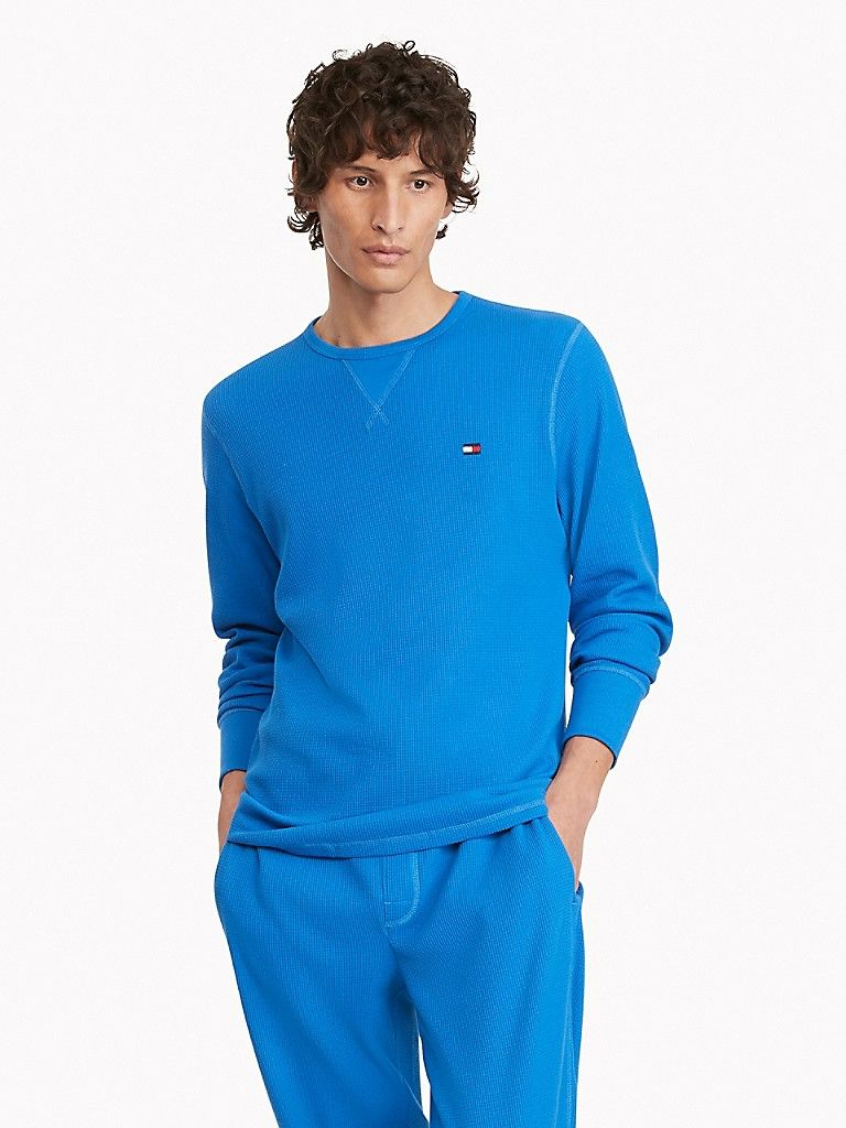 Tommy Hilfiger Thermal Crewneck Henley T-Shirt Size: L