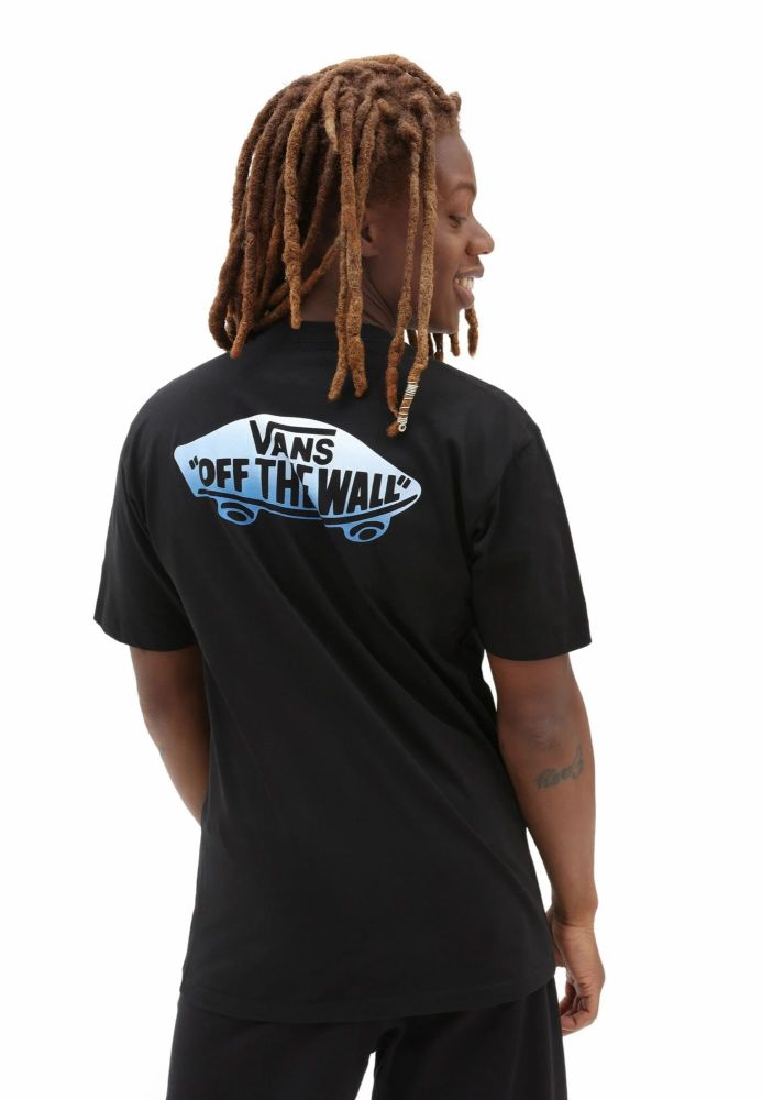 Vans Black Classic Back Print T-shirt Size: M