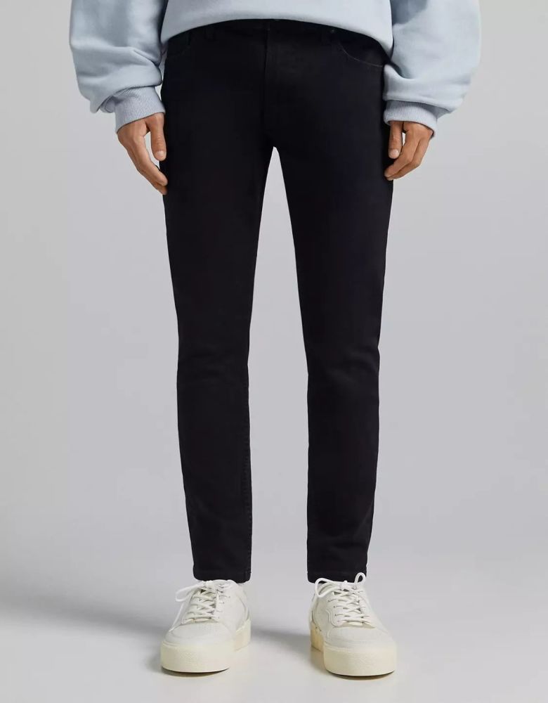 #980907 Black Skinny Fit Jeans Size: 36