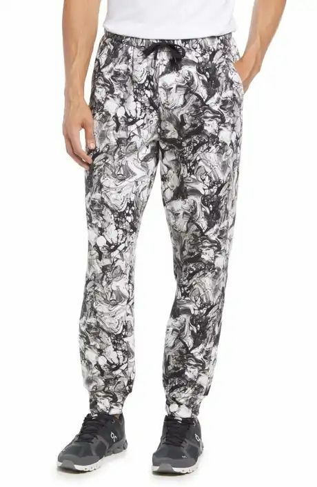 One for All Marble Print Joggers Size: M