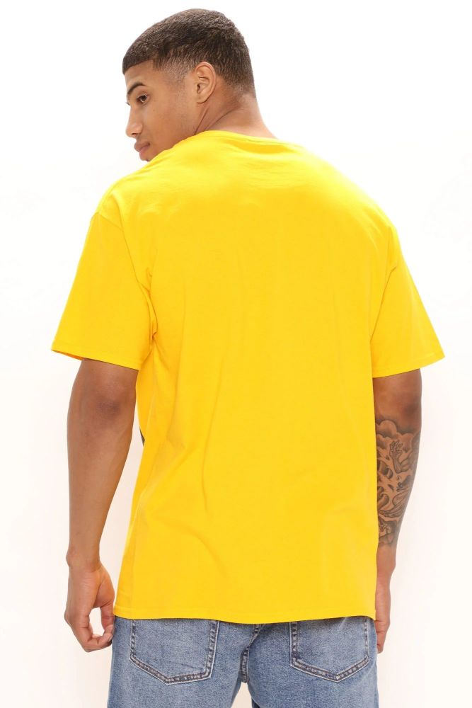 Forever Dead Nothing Last Forever Yellow Short Sleeve T-Shirt Size: 3XL