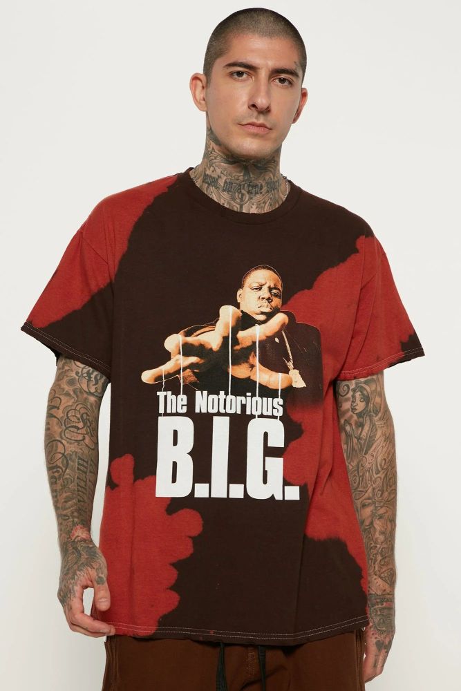 The Notorious BIG Short Sleeve Black T-Shirt Size: L