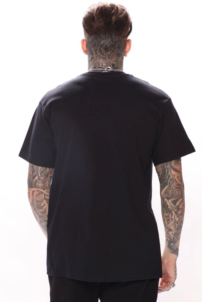 Arachnophobia Short Sleeve Black T-Shirt Size: M