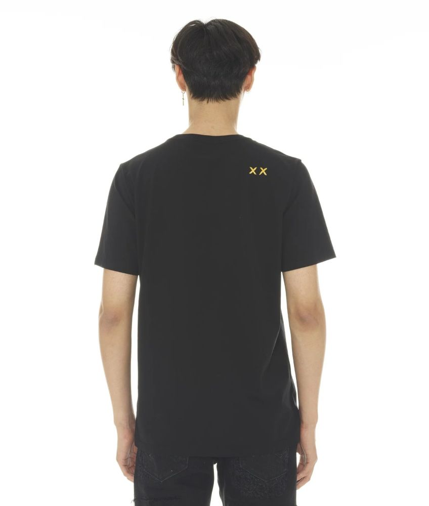 Cult Of Individuality Cotton Black Graphic Tee