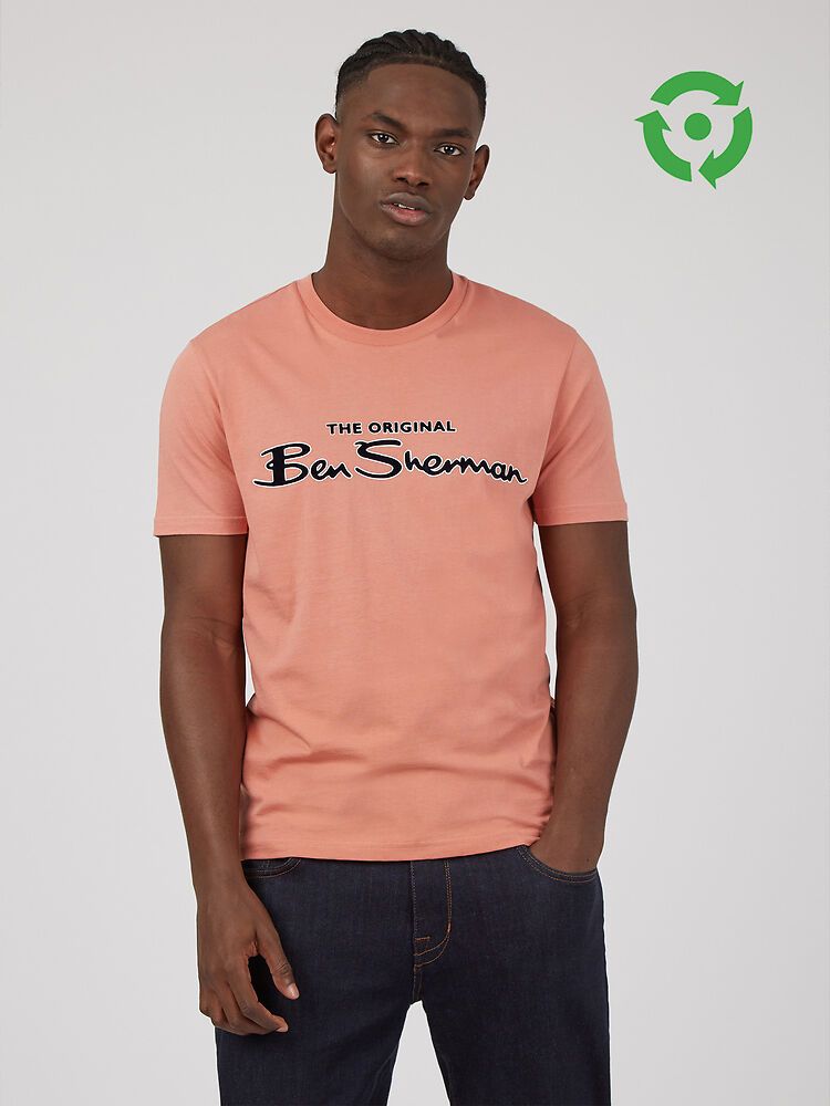 Ben Sherman Signature Logo Print T-Shirt Size: M