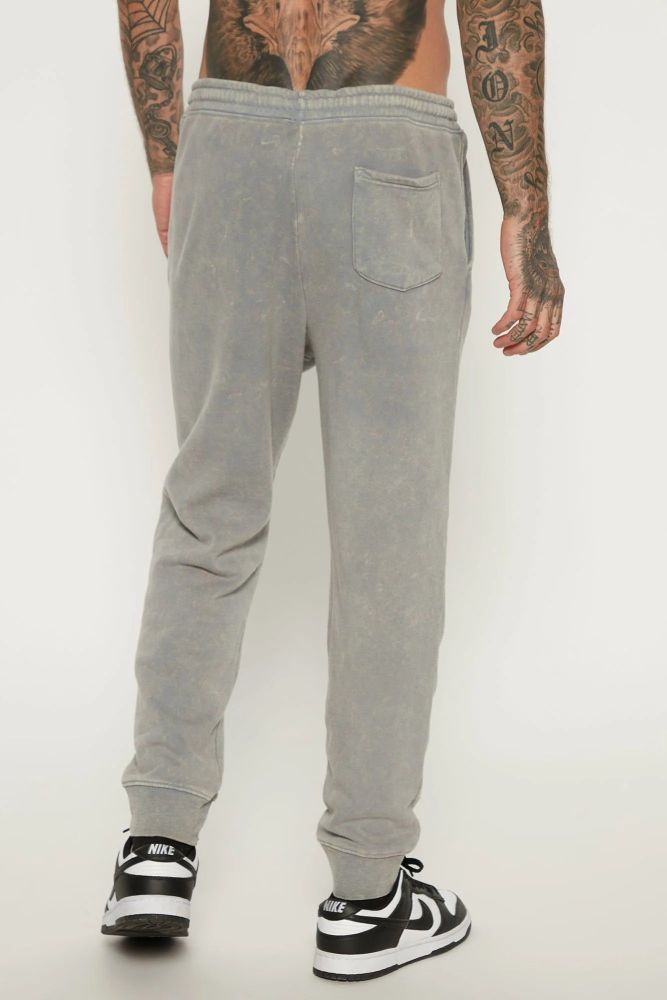 Grey Checkered Speedway Jogger Size: M