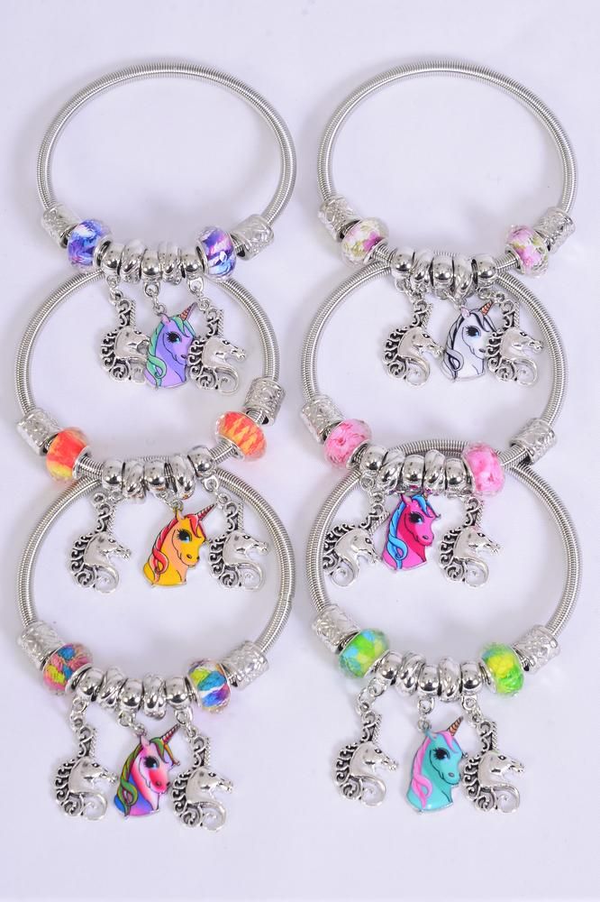 Fashion Charm Unicorn Bracelet