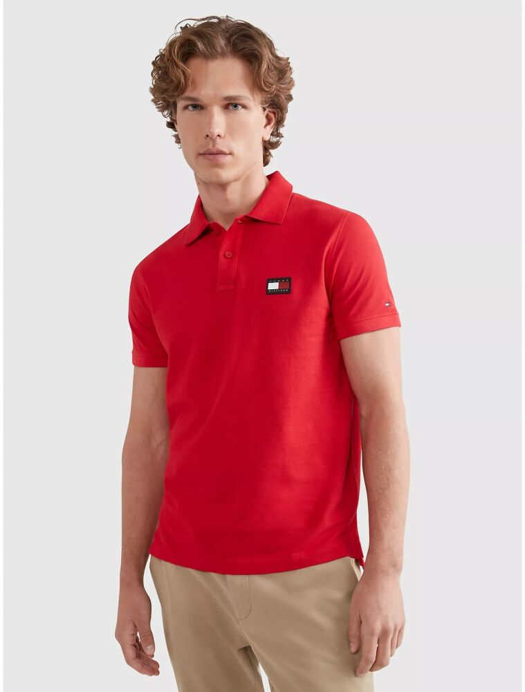Tommy Hilfiger Red Polo