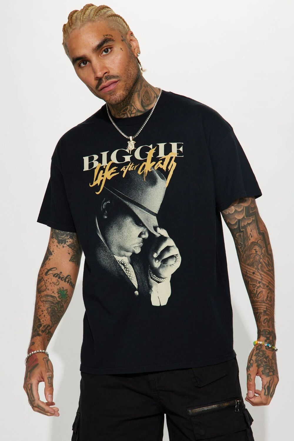Biggie Life After Death Short Sleeve T-Shirt Size: M