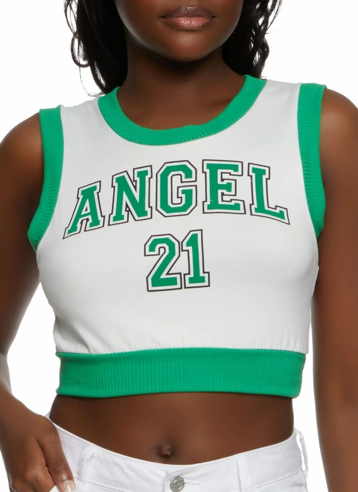 Green Angel 21 Crop Top Size: L
