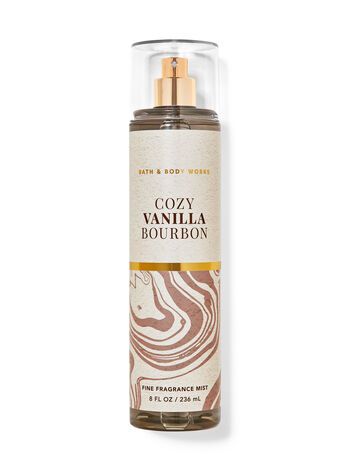 Bath & Body Works Cozy Vanilla Bourbon Fine Fragrance Mist