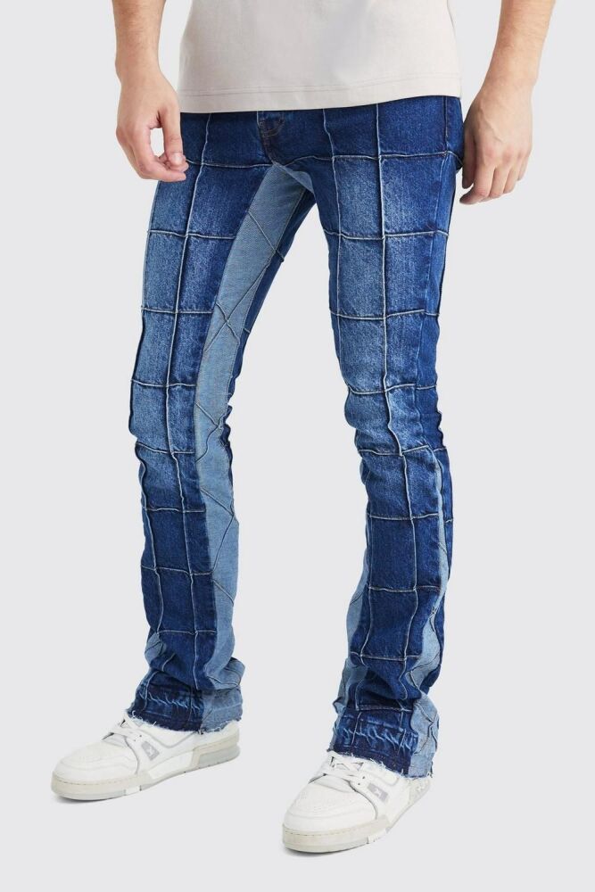 Vintage Mid Rise Slim Flare Jean