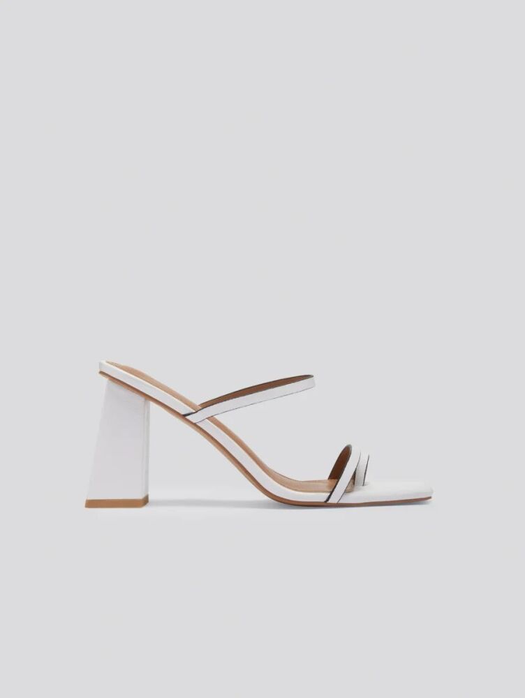 Gabrielle Union Classis Square Toe Block-Heel Sandals Size: 9.5