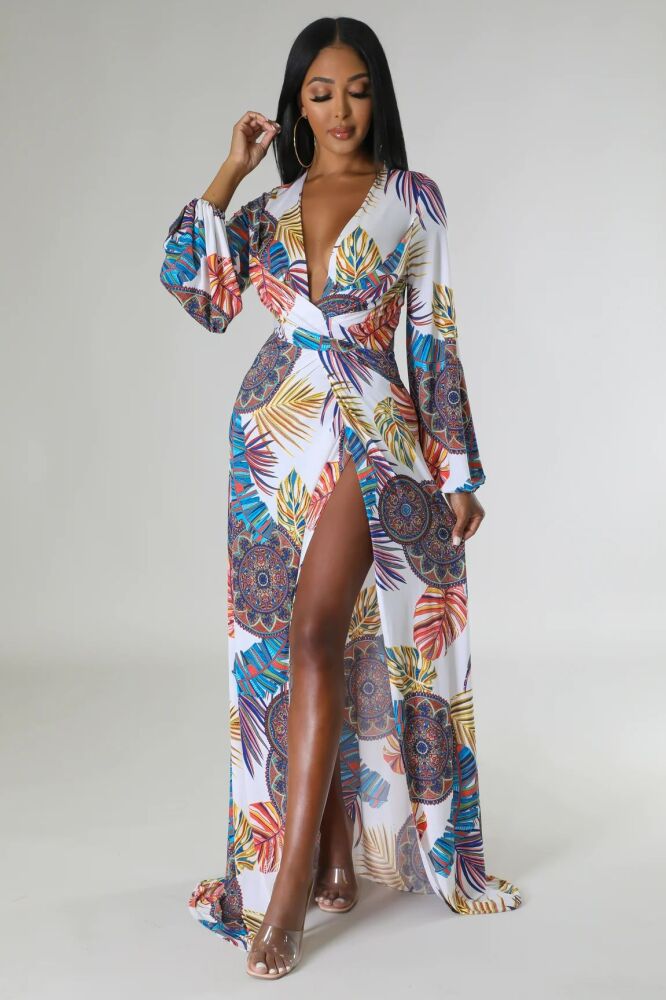 Tropical Baby Girl Dress SKU#609023