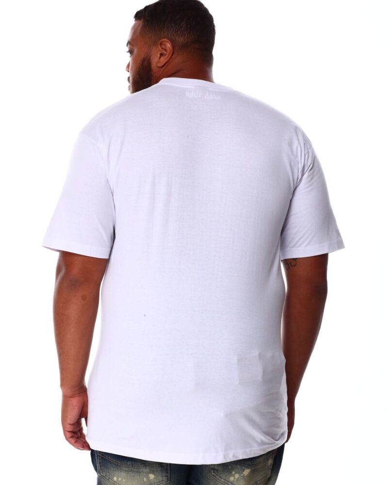 White Icon Graphic T-Shirt (B&T) Size: 3XL