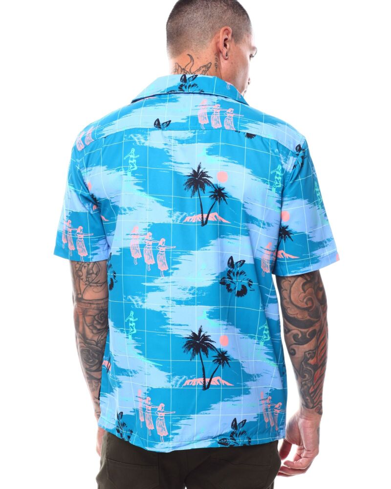 Aloha Girl Woven Shirt Size: S SKU#2343546