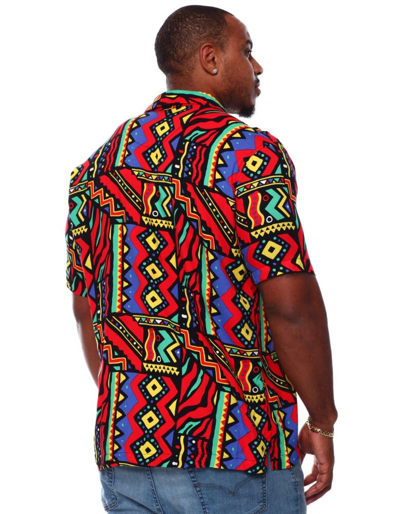 Unity Geometric Woven Shirt (B&T) SKU#5647880