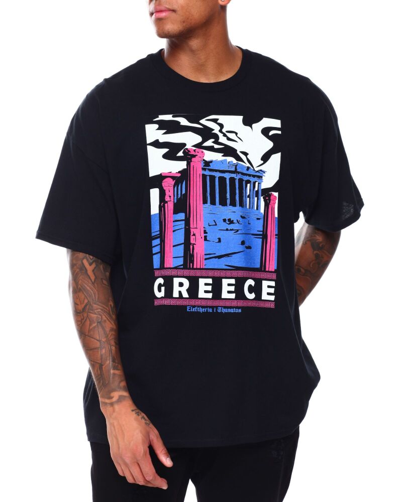 Greece City Graphic T-Shirt (B&T) Size: 3XL SKU: 3300090
